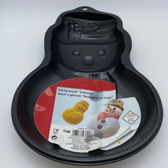 Other - Baking Mould Snowman Cake Holiday Christmas 11 inches